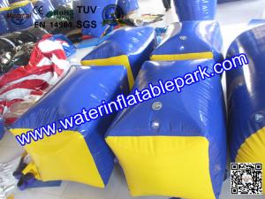China Custom Inflatable Paintball Field / Waterproof PVC Tarpaulin Paintaball Bunker factory