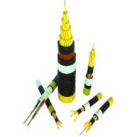 PVC Insulation Hard Copper Conductor Round Control Cable KVV 450/750V in black