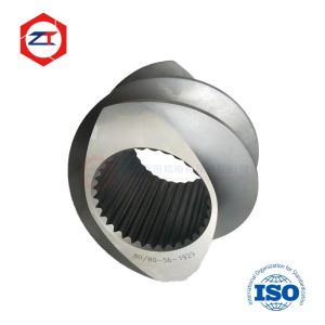 China High Impact ZSE110 Screw Segment Twin Screw Extruder Parts For Enhanced Extrusion Performance on sale