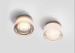Modern simple hotel bedroom mirror lamp round interior colorful wall lamp