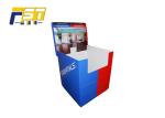 Drug Store Lightweight Cardboard Dump Bins , Offset Printing Corrugated Dump