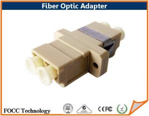 China Customized Duplex LC Fiber Optic Adapters Passive Optical Cable Adapter factory
