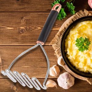 Kitchen Stainless Steel Houseware Tool Metal Wire Mashed Potato Masher