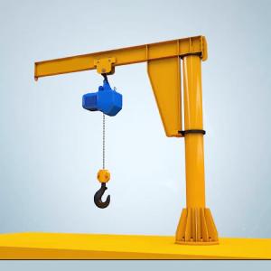 China High Quality Electric Lifting Light Duty 2 Ton Floor Mounted Jib Crane factory