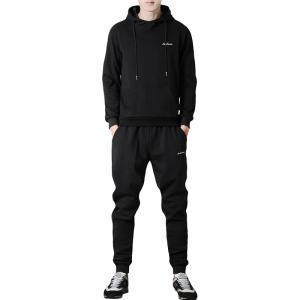 China custom wholesale 100% cotton slim fit tracksuit men sport factory