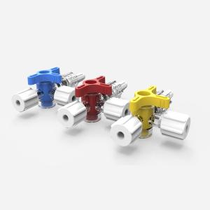 China CE Plastic Medical Disposable IV Three Way Stopcock With Extension Tubing factory