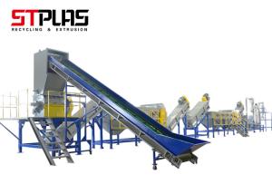 China OEM Plastic PP PE Washing Recycling Machine Bottle Crushing Washing Drying Line factory