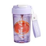 Leakproof 550ml Tritan Bpa Free Water Bottle Safe Creative High Appearance