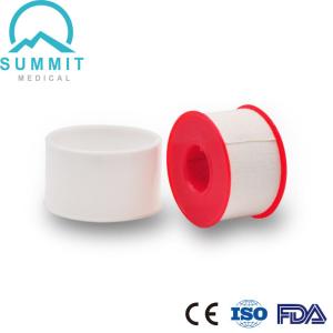 China White Cover Surgical Adhesive Plaster With Red Plastic Spool factory