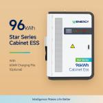 Solar Diesel Hybrid Power Energy Storage Cabinet 96.46kWh High Integration