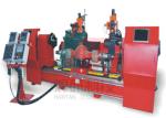 Tractor Trailer Single Axle Welding Machine Automatic Grade Heavy Duty Trailer