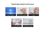 Outdoor Solar Decorative Light Waterproof Exterior Gable Lights 10M 20M 30M 50M