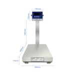 SOHE A1S 500KG 500*600 Stainless Steel Platform Scale for Seafood and Food
