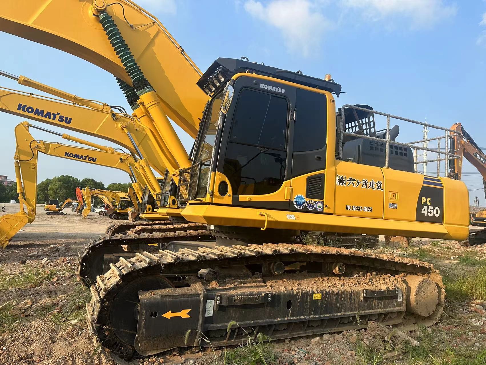 Used Komatsu Digger PC450-8 Secondhand 45ton Big Type Crawler Excavator
