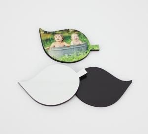 China Factory Wholesale 60x55mm Sublimation Blank Fridge Magnets for Home Decoration factory