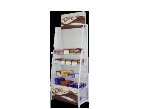 China Customized candy,chocolate display stand/floor standing candy display racks for supermarkets factory
