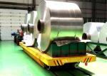 Large Table Coil Transfer Cart Electric Steel For Precise Pipe Industry
