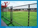 Green Metal Steel Chain Link Fence PVC Coated For Playground 50 * 50mm