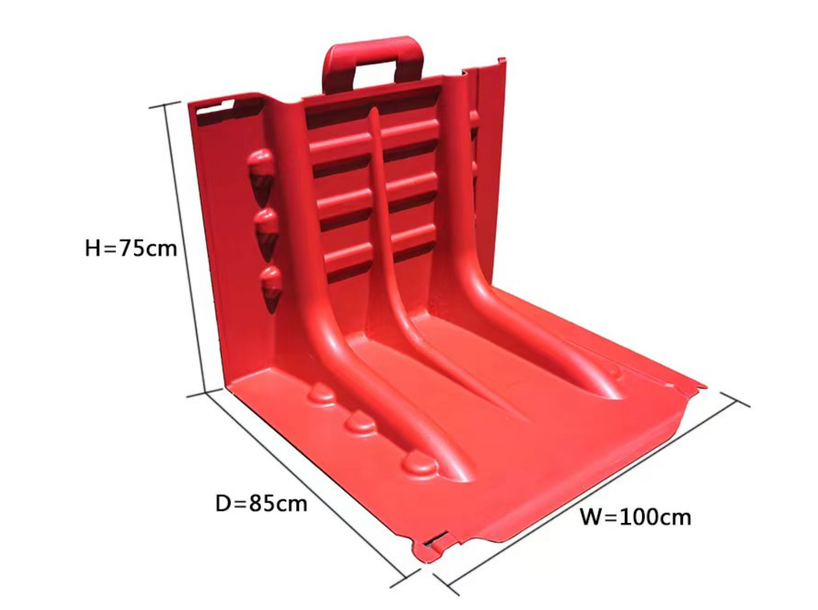 52cm Height ABS Material L-Shaped Flood Control Barrier Fence Connecting Water