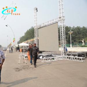 China Background Wall Hanging LED Screen Truss To Display Outdoor Activities factory