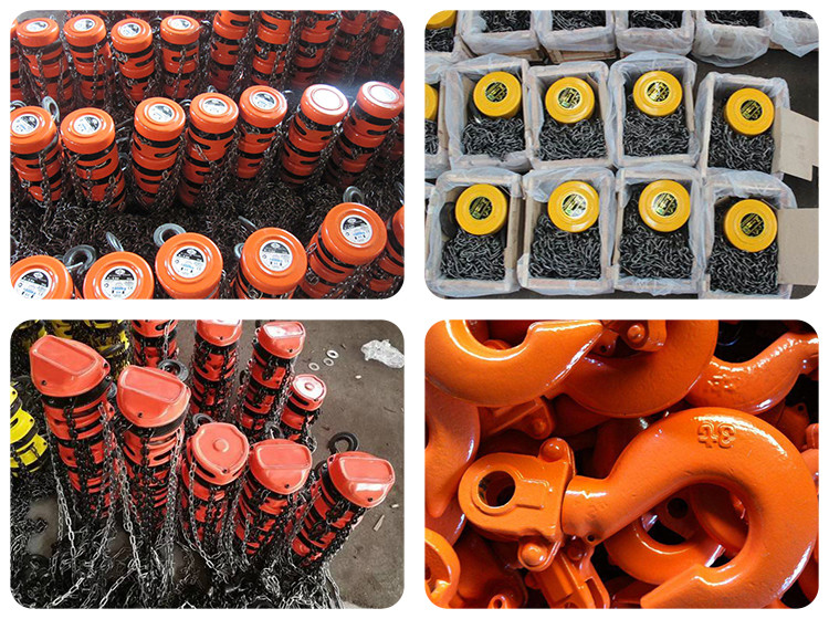 20 Ton Transmission Line Stringing Tools Manual Chain Block Lifting Hoist