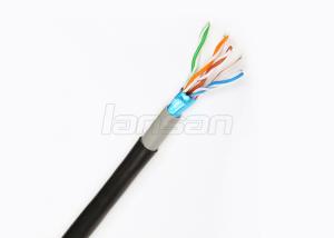 China PVC PE HDPE 0.51BC 24AWG FTP Cat5e Ethernet Cable factory