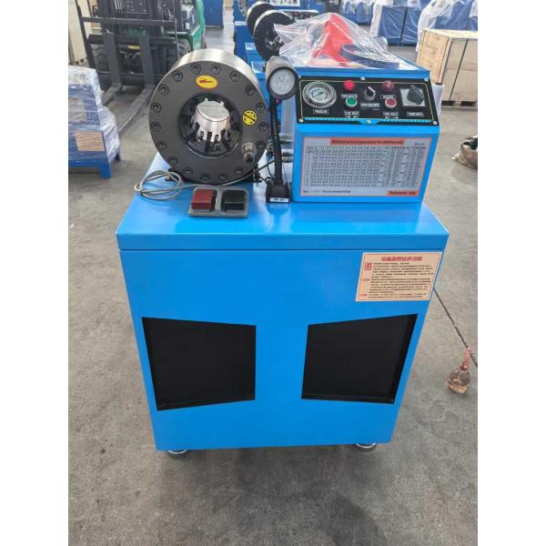 2 Inch 10 Dies New Model Big Power 4 Kw Portable Hose Crimping Machine / Hose