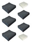 Lunch 15gsm Linen Feel Disposable Napkins , Home 2 Ply Serviettes