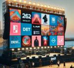 OEM Outdoor P2.604 Led Lcd Display Screen Billboard 500x1000