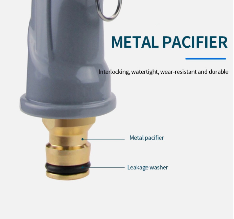 7.5/15/22/30M High Pressure Car Cleaning Spray Gun For Lawn & Garden Irrigation