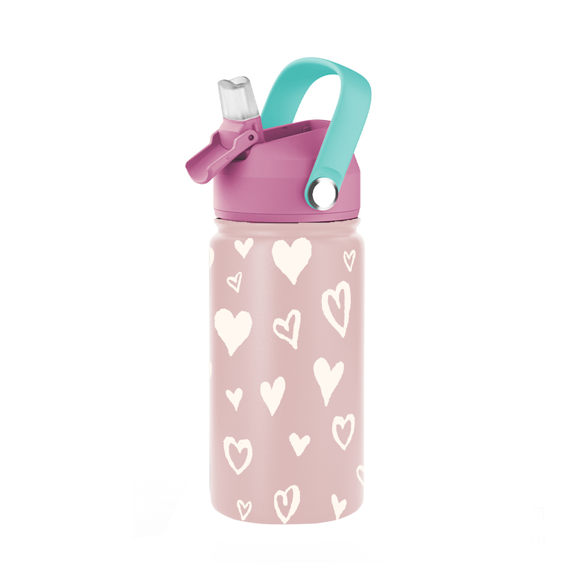 Reusable 12oz Double Wall Vacuum Insulated Stainless Steel Water Bottle