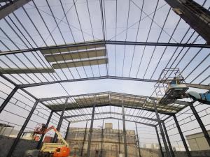 China Prefabricated Steel Structure Workshop Building For Horse Barn And Horse Farm factory
