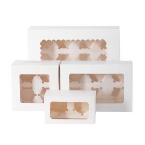 China Paper Pastry Cake Box Baking Tray Pancake Moon Cake Packaging Bulk factory