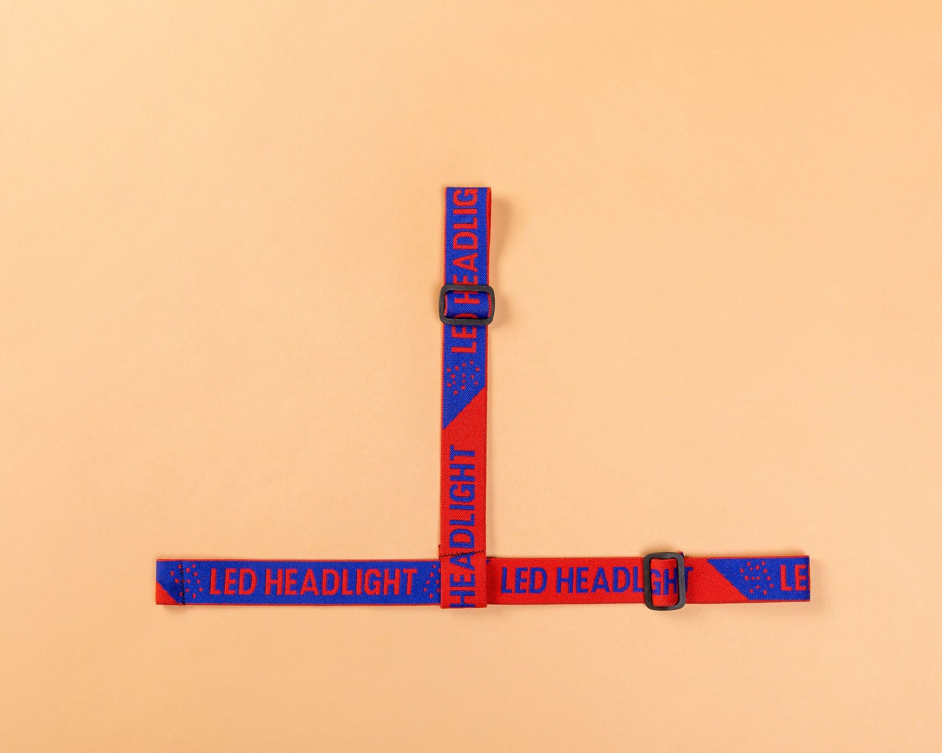 2.5cm Jacquard Elastic Ribbon And Webbing For Head Lamp Head Light And Garment Accessories
