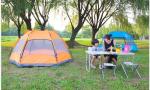 Double Layer 3-4 people Family Outdoor camping ultralight inflatable Camping