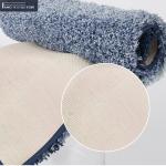 Non Slip Faux Wool Fluffy Water Absorbent Tufted Bath Mat