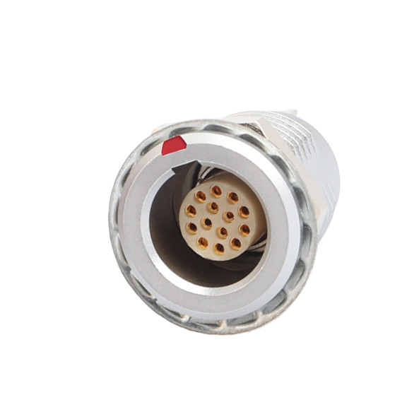 China B Series Z5 14pin With grounding pin internal fixation Push-pull self-locking connector factory