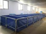 10000L Tarpaulin Water Tank Self Stand Foldable Plastic Fish Ponds Tarpaulin