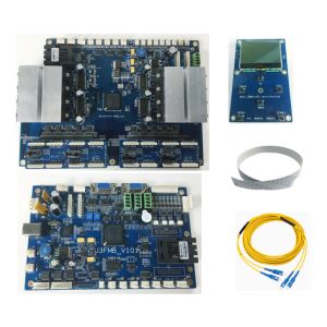 4720 Inkjet Printer Control System W5113 Four Head For Textile Digital Oval Printer