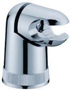 China Wall Mounted Shower Faucet Accessories / ABS Chrome-plated Hand Shower Bracket factory