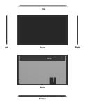 21.5inches Thinner Capacitive Optical Bonding Touch Screen 1920X1080