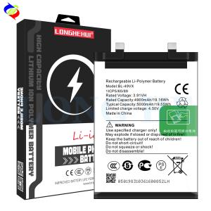 China 5000mAh Capacity For Infinix BL-49VX 3.91V Rechargeable Battery for Note 40 Pro X6851 factory