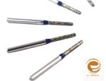 High quality Dental Silver and gold Diamond burs