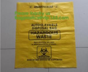China Bio-Medical Hazardous waste,Bio-hazard Specimen Bag 6″ X 9″ Printed English Medical Mart,Biological Waste Management and factory