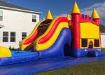 PVC Commercial Kids Inflatable Bounce House Fire Retardant SGS Certificated