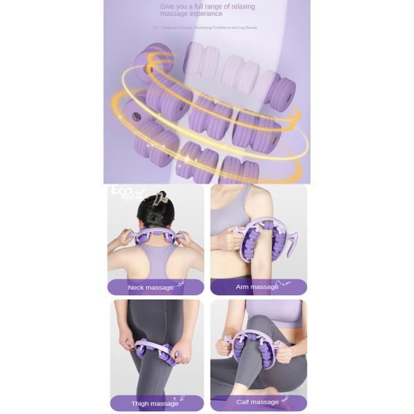 OEM Body Wheel Massage Roller Calf Muscle Relaxation Massager Arm Roller Massager