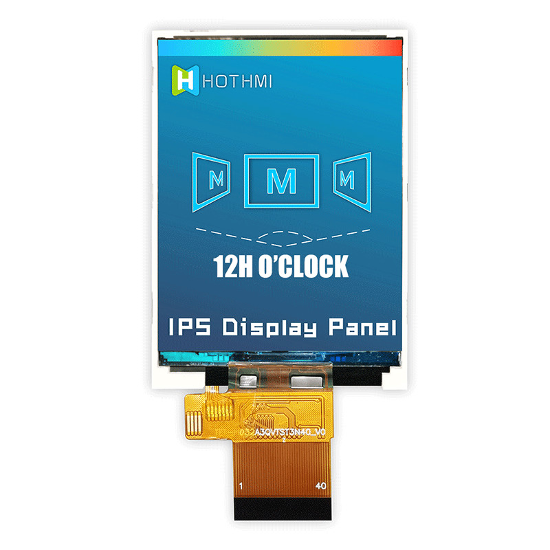 240X320 Color LCD Display/IPS Full Viewing Angle Display/With ST7789V Controller/MCU Interface/FPC Plug