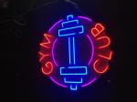 8×12mm Silica Gel Cuttable Led Neon Signs Restroom GYM CLUB AC100V