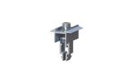 Tin Aluminum Metal Roof Solar Mounting Systems 88M/S Panel Clips