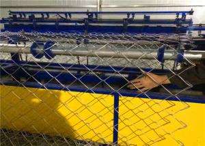 China Semi Automatic Chain Link Fencing Machine / Fencing Net Making Machine factory